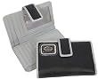 Black & Silver Collegiate Bifold wallet w/ Silver Emblem