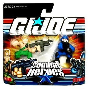 GI Joe Combat Heroes Duke & Cobra Trooper Figure Set