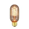 Bulbrite NOS40T14 40-Watt Nostalgic Edison T14 Tubular, Vintage Spiral Filament