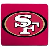 San Francisco 49ers NFL Neoprene Logo 8"x7" Sports Fan Mouse Pad