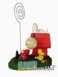 Snoopy and Charlie Brown Ceramic Figurine - Peanuts Porcelain Figurine