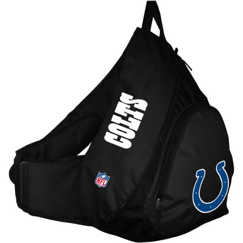 NFL Indianapolis Colts Slingshot Slingback (Black, Medium)