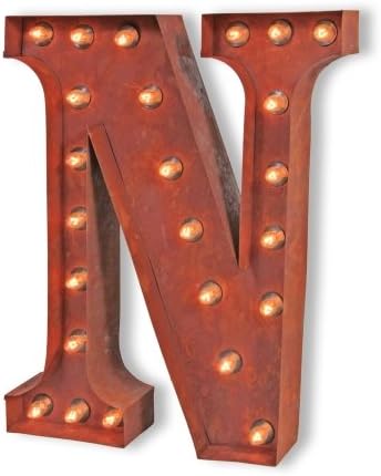 Letter N 24" Marquee Light