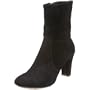 Aquatalia by Marvin K. Women's Top Boot,Black Nappa Suede,6.5 M US