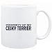Mug White " PROPERTY OF MY Cesky Terrier EMBROIDERY " Dogs