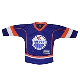 Boys NHL Edmonton Oilers Hockey Jersey / Sweater with Embroidered Logo - Blue