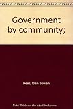 Government by community