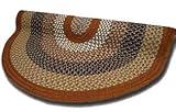 Green Mountain Collection - Maple Syrup Rug 8' Octagon Braided Rug