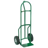 Buy 50.5 Hx21.75 W 10 Rubber Wheel  D Handle Steel Hand Truck by Wesco