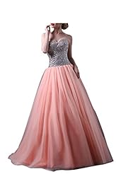  Satin/Tulle  Ball Gown Prom Dress 