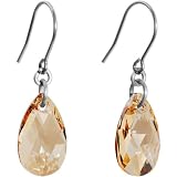 Colorado Teardrop Titanium Nickel Free Earrings MADE WITH SWAROVSKI ELEMENTS