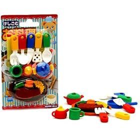 Iwako: Japanese Eraser / Kitchen Set
