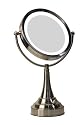 Next Generation Cordless LED Lighted Vanity 10X/1X Mirror, Satin Nickel