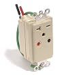 Leviton Heavy Duty X10 Receptacles - Ivory