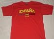 MENS, WOMENS, UNISEX SPAIN SOCCER TSHIRT ADULT SIZE SMALL BY STITCHES