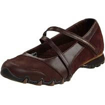 Skechers Women's Bikers-Step-Up Mary Jane Sneaker