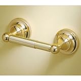 Tiara Toilet Paper Holder in Polished Brass