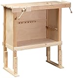 Pebaro 489 - Werkbank mit 2 Einspannhalterungen, h&ouml;henverstellbar