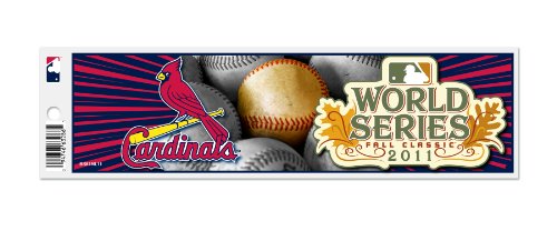 MLB St. Louis Cardinals 2011 National League Champions Bumper Sticker