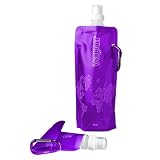 Vapur Flexible 2 Pack Set Water Anti-Bottle - Purple (16 oz)