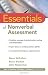Essentials of Nonverbal Assessment (Essentials of Psychological Assessment)