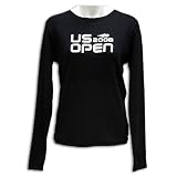 US Open 2008 Women's L/S Opal Logo Tee - Black