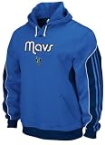Dallas Mavericks Adidas Fan Gear Pullover Hooded Sweatshirt (XL)