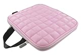 rooCASE Netbook Memory Foam Case for ASUS Eee PC Seashell 1001PX 10.1-Inch Black (Faux Leather - Pink)