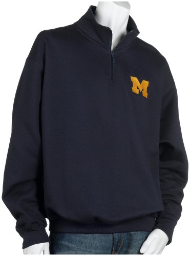 Jansport Michigan Men's E-Zee Quarter-Zip Sweatshirt