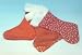 Glitter Velvet Christmas Stocking 45cm 3 PER PACK (XA0519)