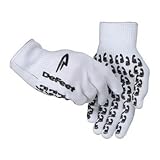 DeFeet DuraGlove White CoolMax Cycling/Running/Training Gloves - DGWT