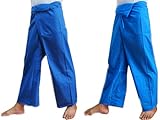 2 X 100% Cotton Length Fisherman Pants Trousers Yoga Pants On Sell With Complimentary
