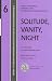 Solitude, Vanity, Night: An Anthology of Czech Decadent Poetry