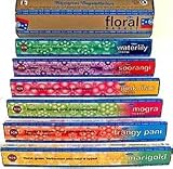 Health & Personal Care : Floral Basket Incense Sample Pack - 6 Assorted Frangrances of 20 Grams Each