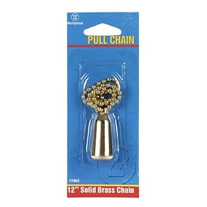 Brass Teardrop Ceiling Fan Pull Chain by Westinghouse