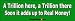 A Trillion Here A Trillion There Pretty Soon It Adds Up To Real Money - Anti Obama Bumper Stickers (Medium 10x2.8 in.)