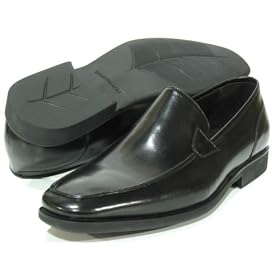 Bruno Magli 'Magonza' Moc Toe Loafers Mens 7.5 W - Black by Bruno Magli