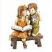 Children Reading Solar Garden Statue