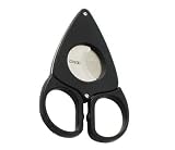 Credo Black ABS Double Blade Guillotine Cigar Cutter