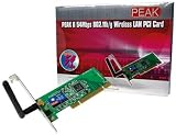 Review Peak  / PEAK WPG2500 802.11b 802.11g Wireless Ethernet PCI LAN Network Card