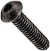 Alloy Steel Socket Cap Screw, Plain Finish, Button Head, Internal Hex Drive, 1/2