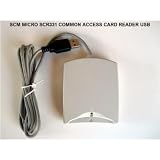 SCM SCR331 USB Common Access CAC Smart Card Reader, CCID Compatible for Windows 7 Vista XP Mac and Linux Computers