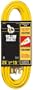 Yellow Jacket 2886 14/3 Heavy-Duty 15-Amp SJTW Contractor Extension Cord with Lighted End, 25-Feet