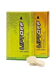 Herbalife Liftoff - Lemon-Cola Kick (Box of 10 Tablets)