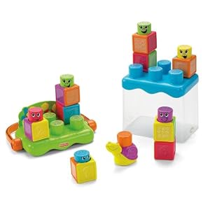 Fisher-Price Stacking Surprise Count & Build Snail Pail Fisher-Price Stacking Surprise Count & Build Snail Pail