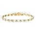 Jewelry : 10K Yellow Gold 1/4 ct. Diamond Tennis Bracelet