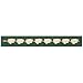 LogoArt Kansas State Wildcats 10K Gold Team Logo 1/2 7.5 Bracelet