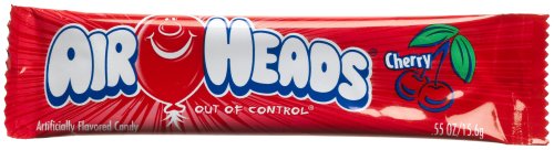 Airheads Cherry, 0.55-Ounce-Packages (Pack of 144) by Airheads