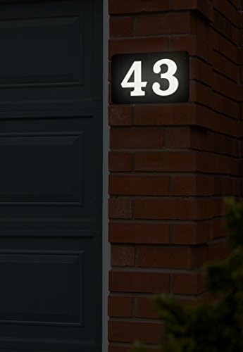 Designer's Choice SB6 Super Bright Modular LED House Number 6