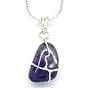 Petite Amethyst Stone Necklace by Stylish Jewellery